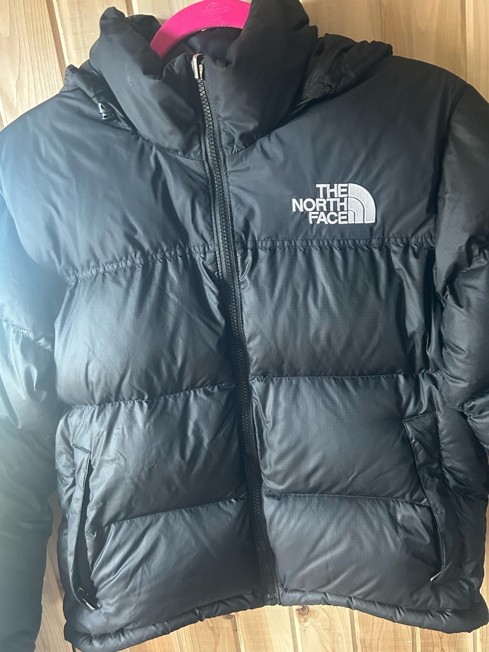 The North Face Black Puffer Jacket with Hood